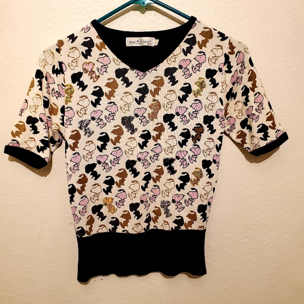 original vintage Snoopy Sweater